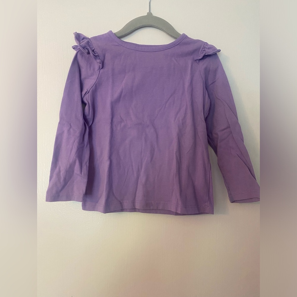 Ruffle long sleeve